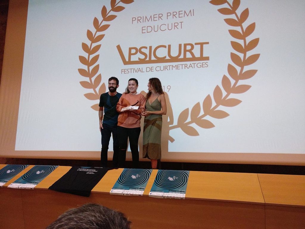 Una exalumna guanya un dels premis del Festival Psicurt