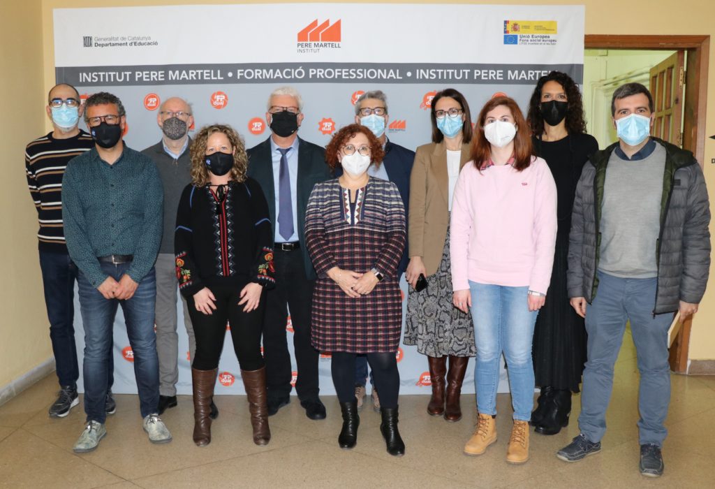 L’Institut Pere Martell de Tarragona és el primer centre català que participa en un projecte europeu de centres d’excel·lència d’FP