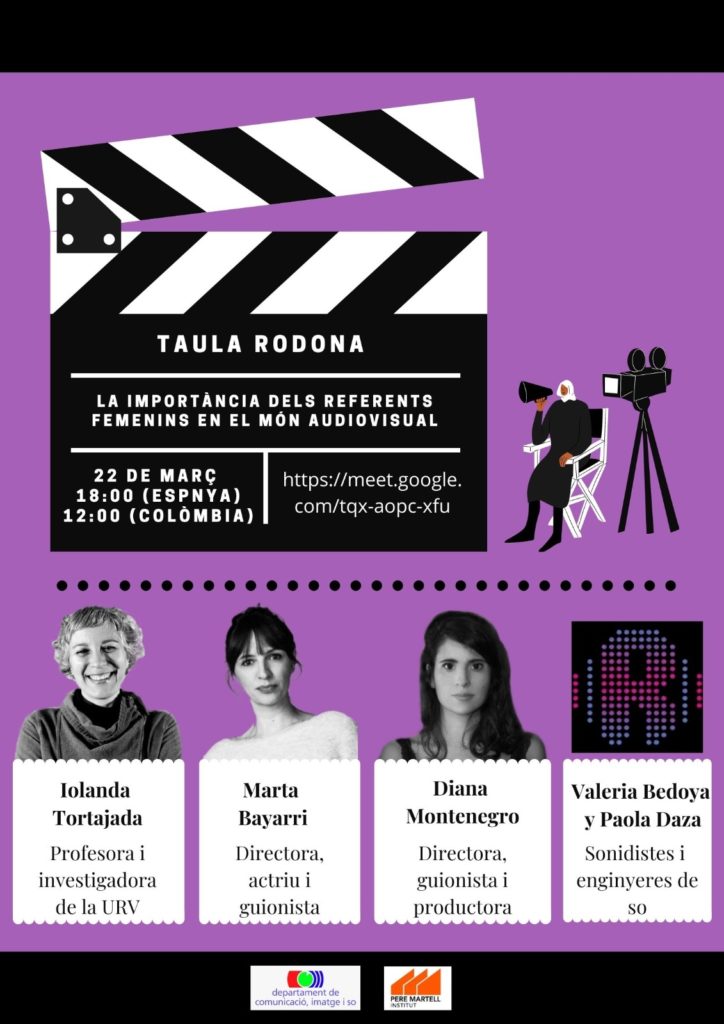 Taula rodona sobre referents femenins al món audiovisual